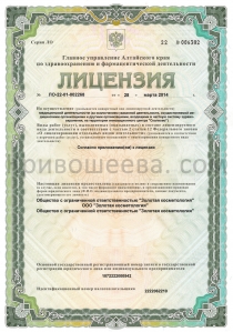 Лицензия